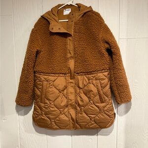 Old Navy Brown Puffer Jacket